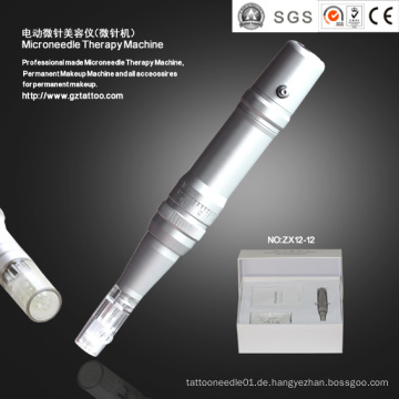 Micro Needle Machine Skin Rejuventation Vibration Elektrische Derma Pen 12 Nadeln